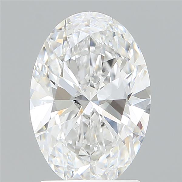 1.99 ct. oval Lab Grown Diamond front image