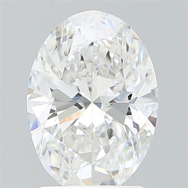 2.21 ct. oval Lab Grown Diamond front image