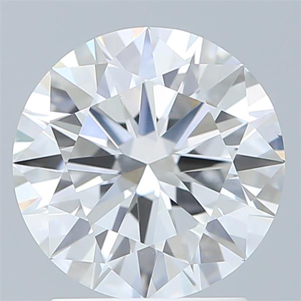 2.10 ct. round Lab Grown Diamond front image