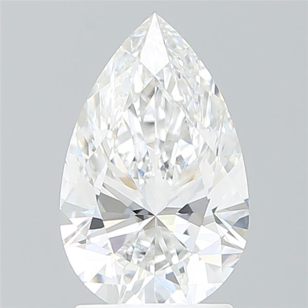 2.10 ct. pear Lab Grown Diamond front image