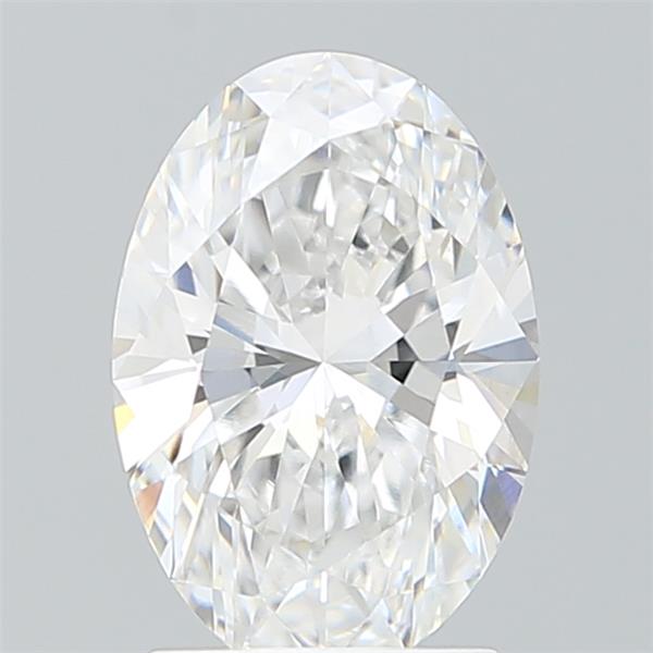 2.08 ct. oval Lab Grown Diamond front image