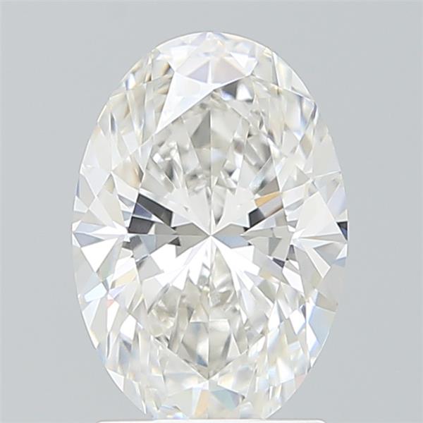 2.09 ct. oval Lab Grown Diamond front image
