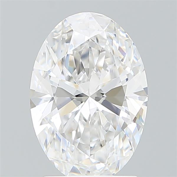 2.08 ct. oval Lab Grown Diamond front image