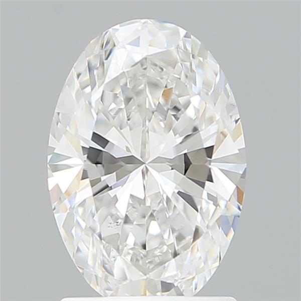 1.70 ct. oval Lab Grown Diamond front image