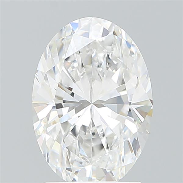 2.08 ct. oval Lab Grown Diamond front image