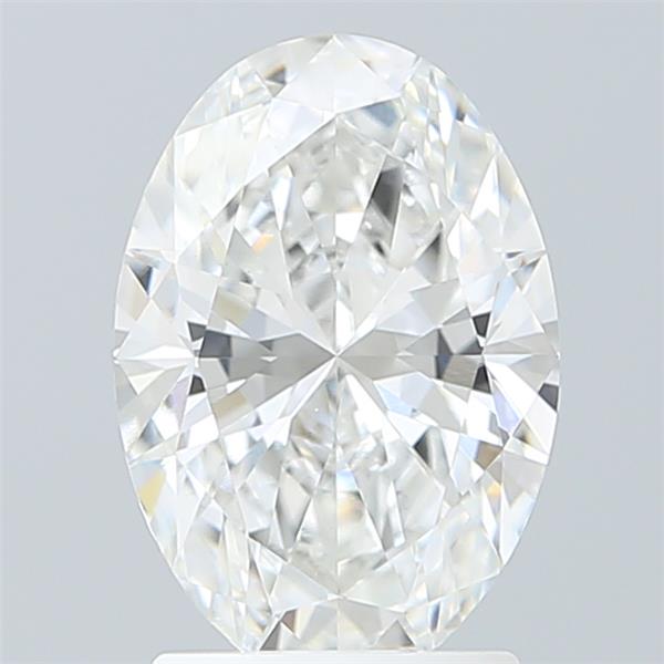 2.08 ct. oval Lab Grown Diamond front image