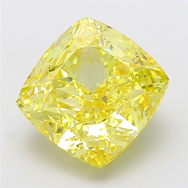 7.10 ct. cushion Lab Grown Diamond front image