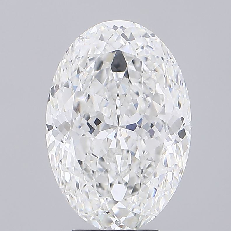 6.15 ct. oval Lab Grown Diamond front image
