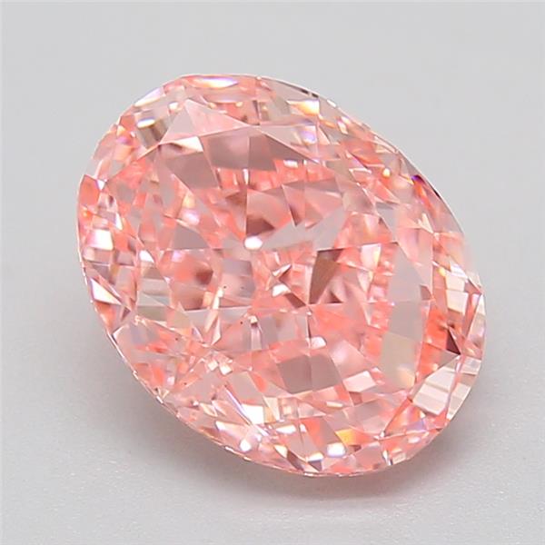 2.11 ct. oval Lab Grown Diamond front image