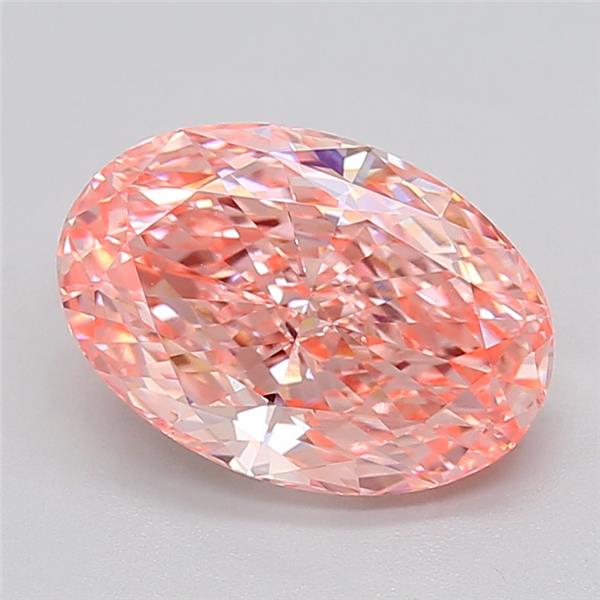 3.79 ct. oval Lab Grown Diamond front image
