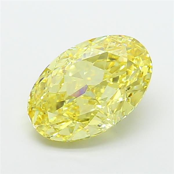 5.13 ct. oval Lab Grown Diamond front image