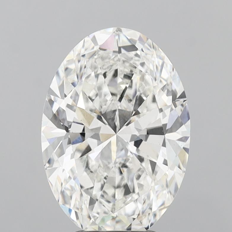 4.03 ct. oval Lab Grown Diamond front image