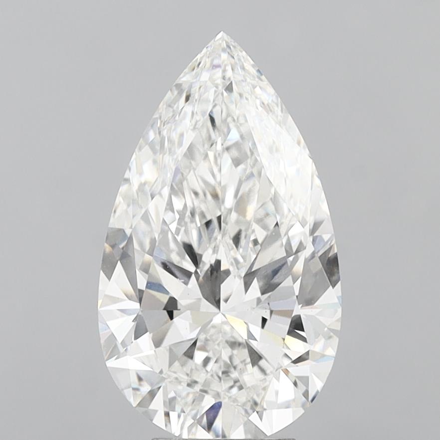 6.09 ct. pear Lab Grown Diamond front image