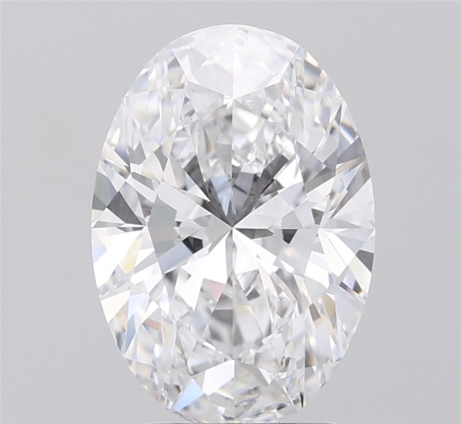2.55 ct. oval Lab Grown Diamond front image