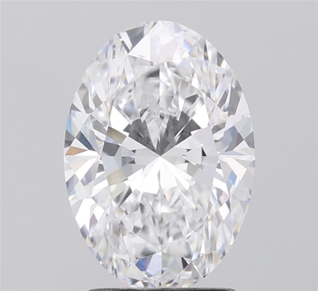 2.09 ct. oval Lab Grown Diamond front image