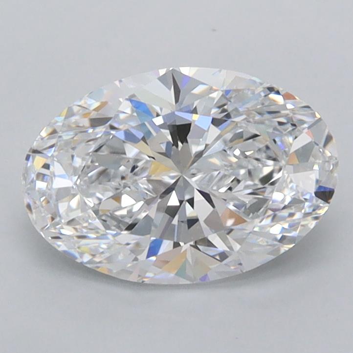 1.30 ct. oval Lab Grown Diamond front image