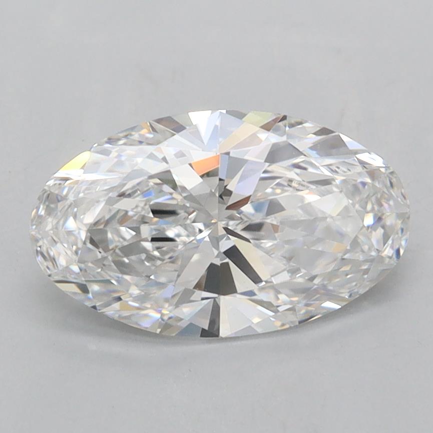 1.42 ct. oval Lab Grown Diamond front image