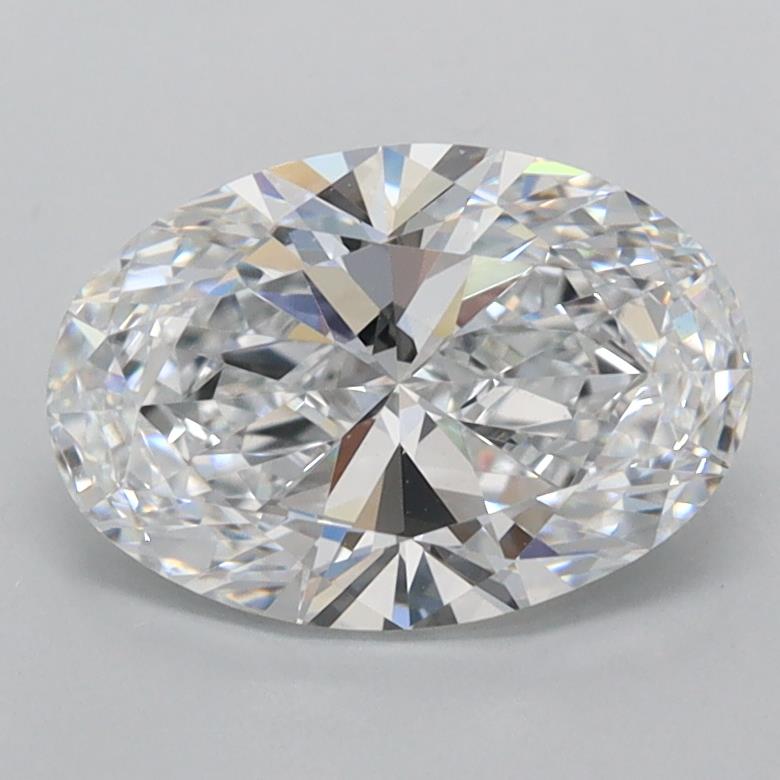 1.57 ct. oval Lab Grown Diamond front image