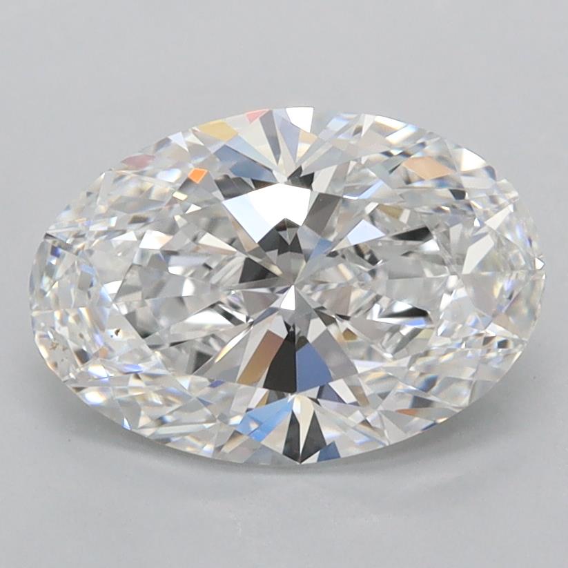 1.90 ct. oval Lab Grown Diamond front image