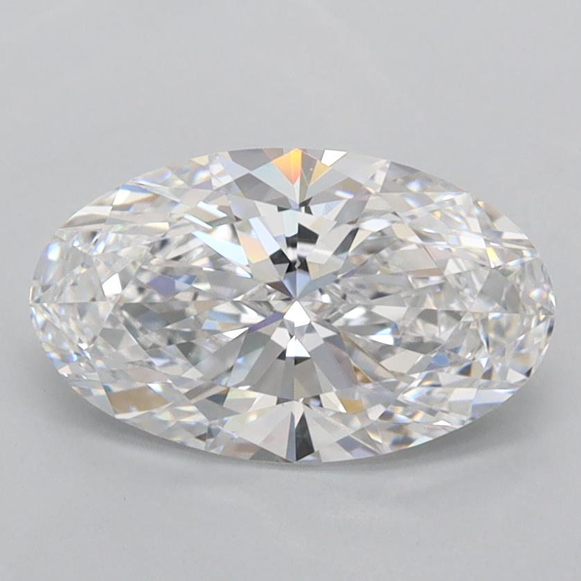 1.54 ct. oval Lab Grown Diamond front image