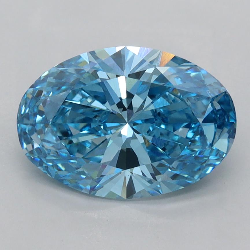 2.01 ct. oval Lab Grown Diamond front image