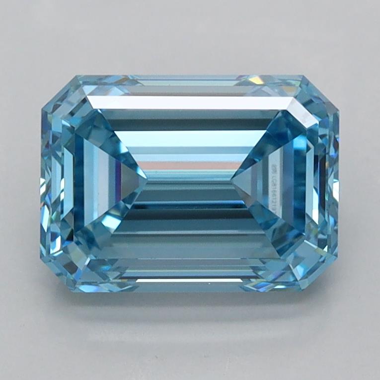 1.99 ct. emerald Lab Grown Diamond front image