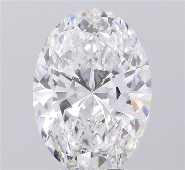 6.08 ct. oval Lab Grown Diamond front image