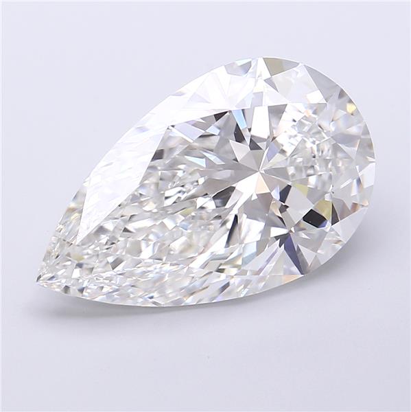 7.54 ct. pear Lab Grown Diamond front image