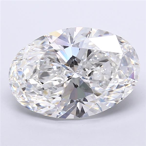 9.13 ct. oval Lab Grown Diamond front image