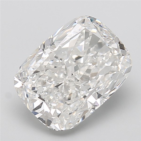 6.34 ct. cushion Lab Grown Diamond front image