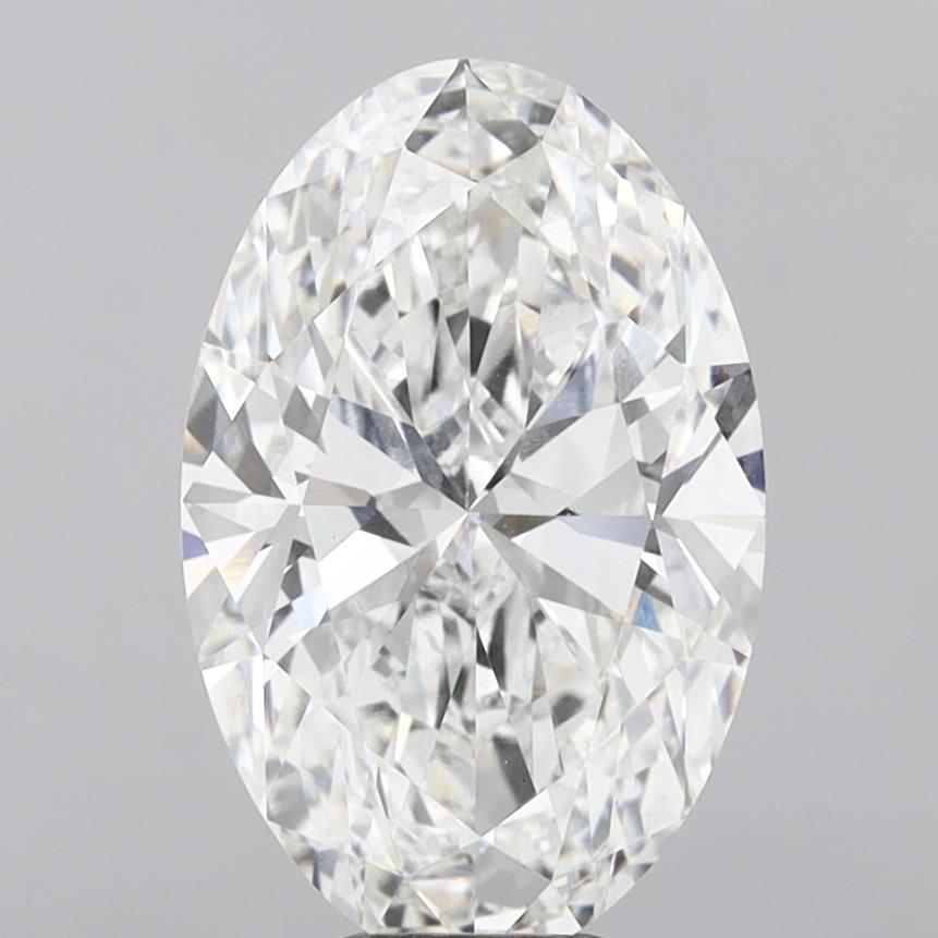 8.07 ct. oval Lab Grown Diamond front image