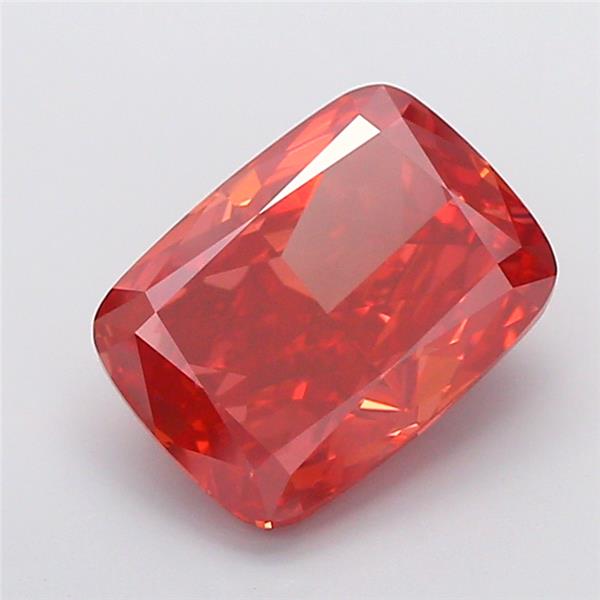 7.05 ct. cushion Lab Grown Diamond front image
