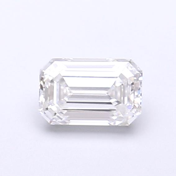 0.58 ct. emerald Lab Grown Diamond front image