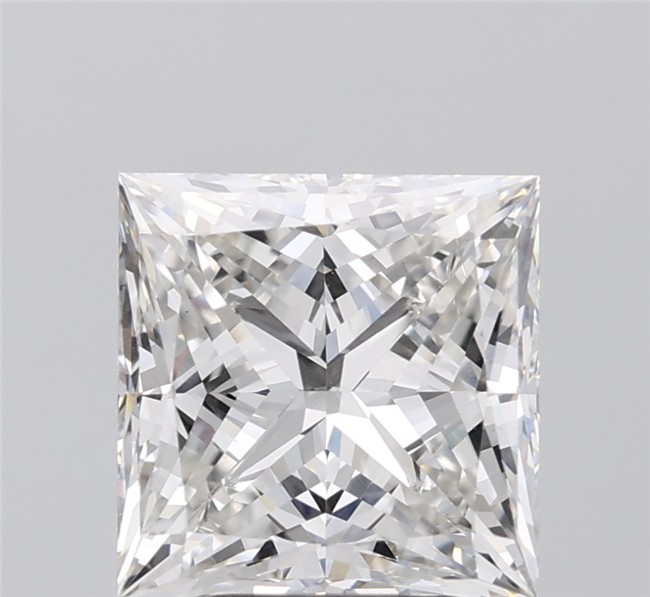 4.02 ct. princess Lab Grown Diamond front image