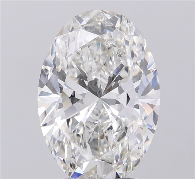 5.07 ct. oval Lab Grown Diamond front image
