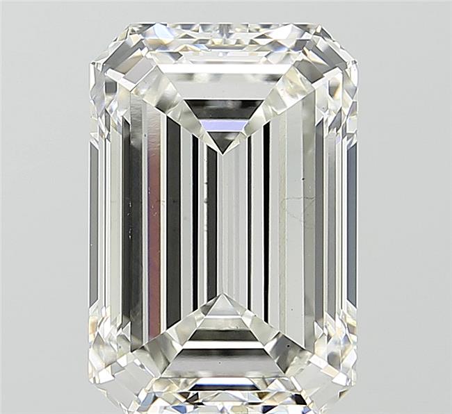 5.03 ct. emerald Lab Grown Diamond front image