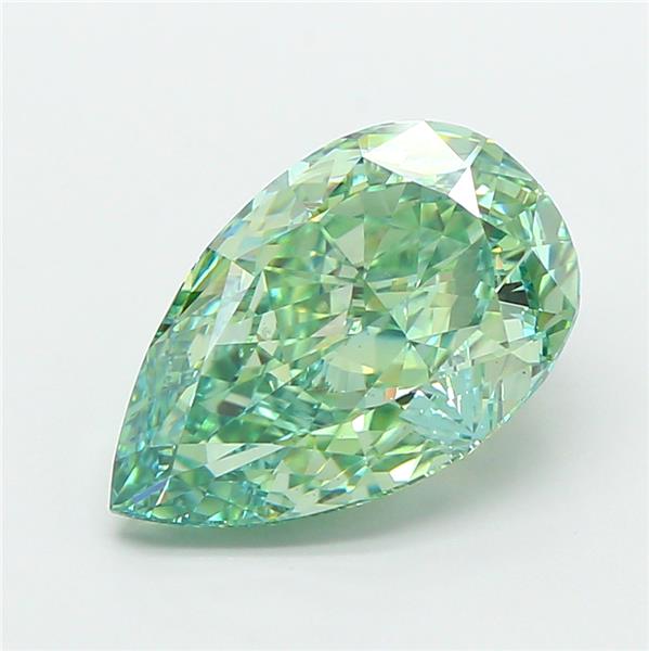 3.96 ct. pear Lab Grown Diamond front image