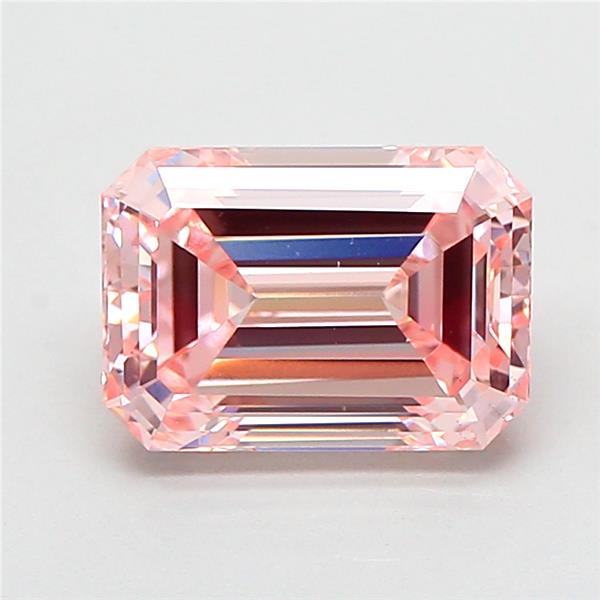 2.55 ct. emerald Lab Grown Diamond front image