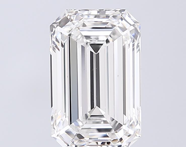 2.59 ct. emerald Lab Grown Diamond front image