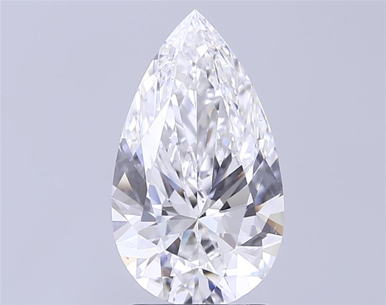 2.60 ct. pear Lab Grown Diamond front image