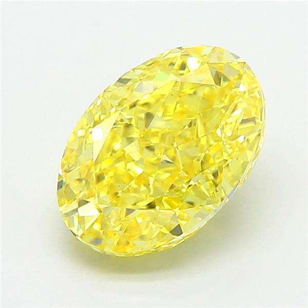 2.56 ct. oval Lab Grown Diamond front image