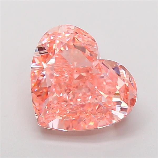 5.06 ct. heart Lab Grown Diamond front image