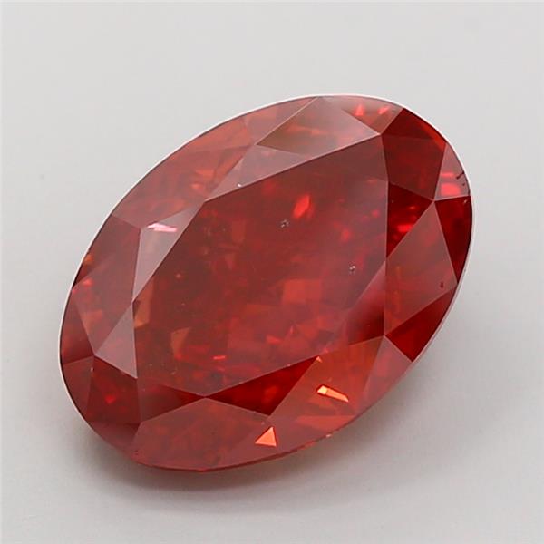 5.50 ct. oval Lab Grown Diamond front image