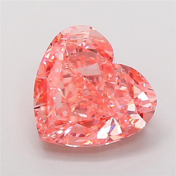 5.12 ct. heart Lab Grown Diamond front image