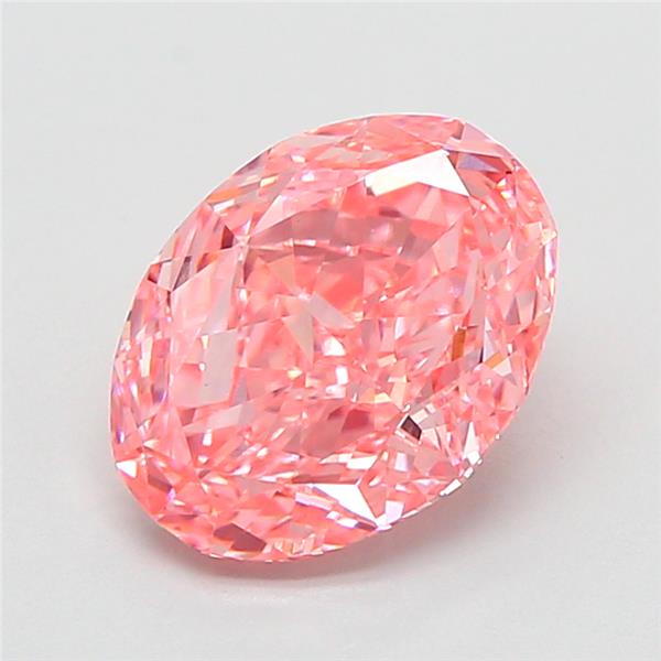 2.03 ct. oval Lab Grown Diamond front image