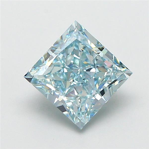 1.68 ct. princess Lab Grown Diamond front image