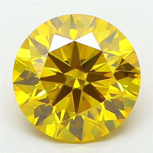 4.06 ct. round Lab Grown Diamond front image