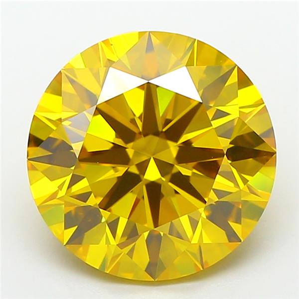 4.04 ct. round Lab Grown Diamond front image