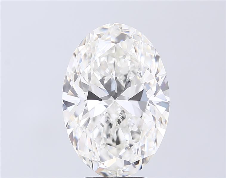 5.01 ct. oval Lab Grown Diamond front image