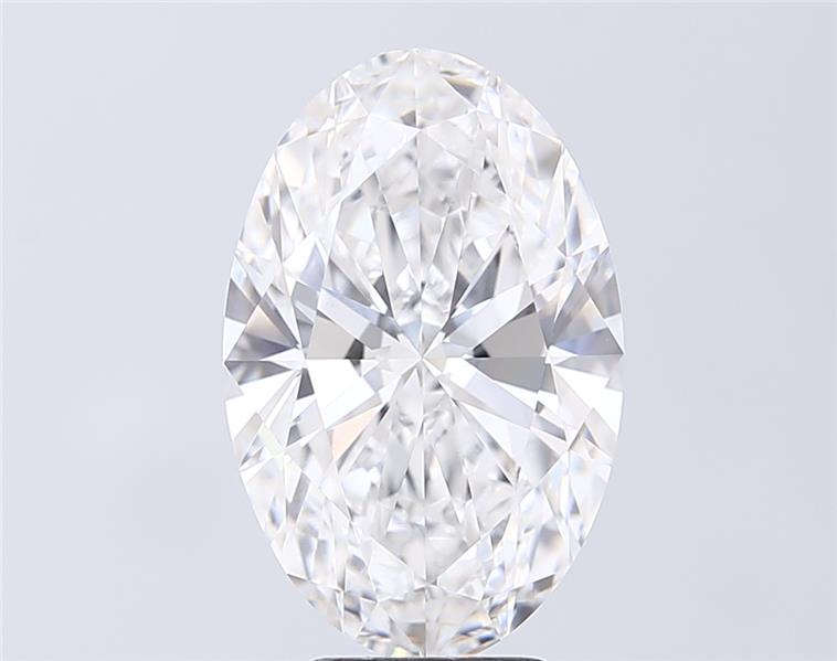 5.02 ct. oval Lab Grown Diamond front image